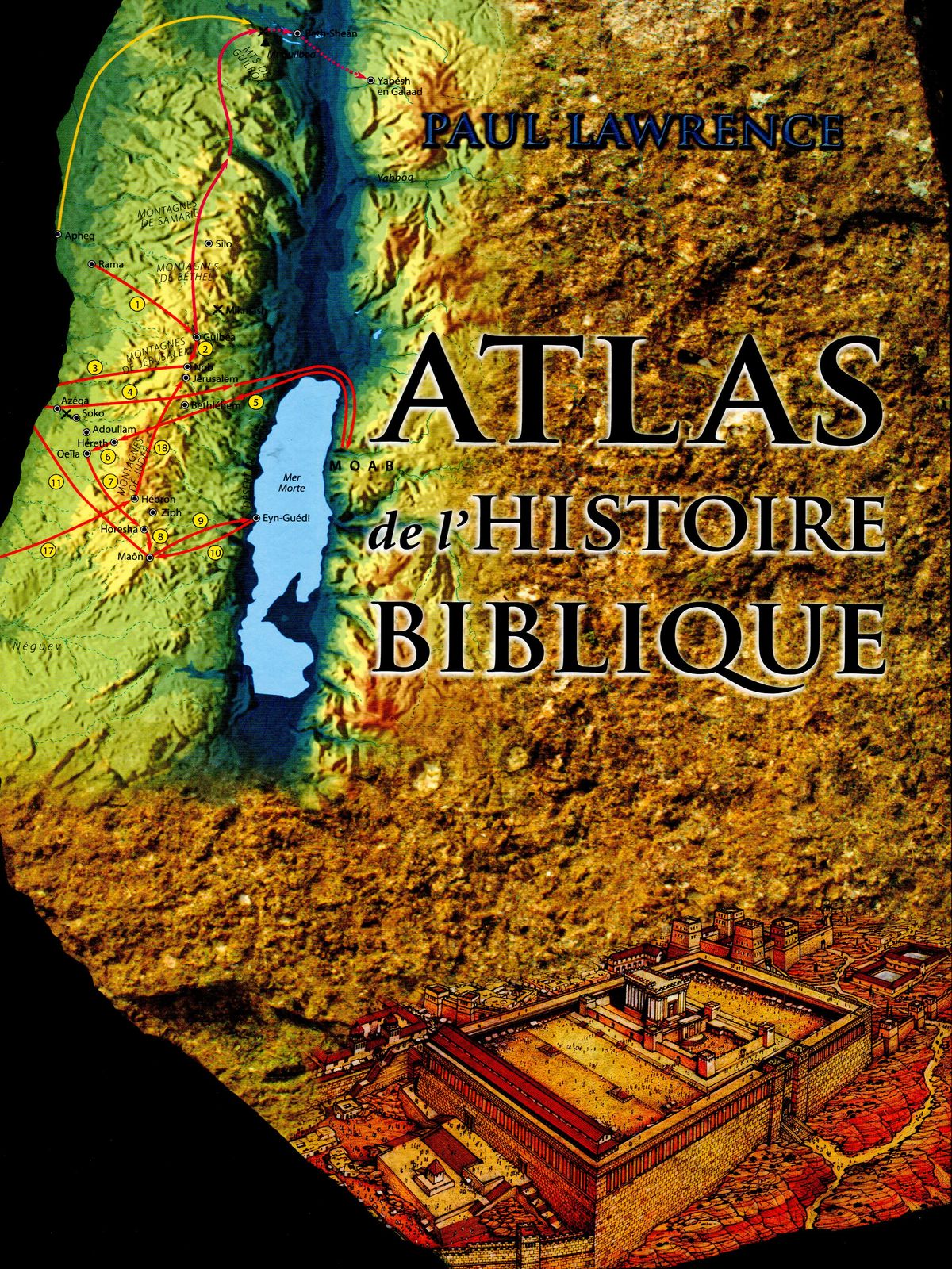 atlas de l'histoire biblique (bible)