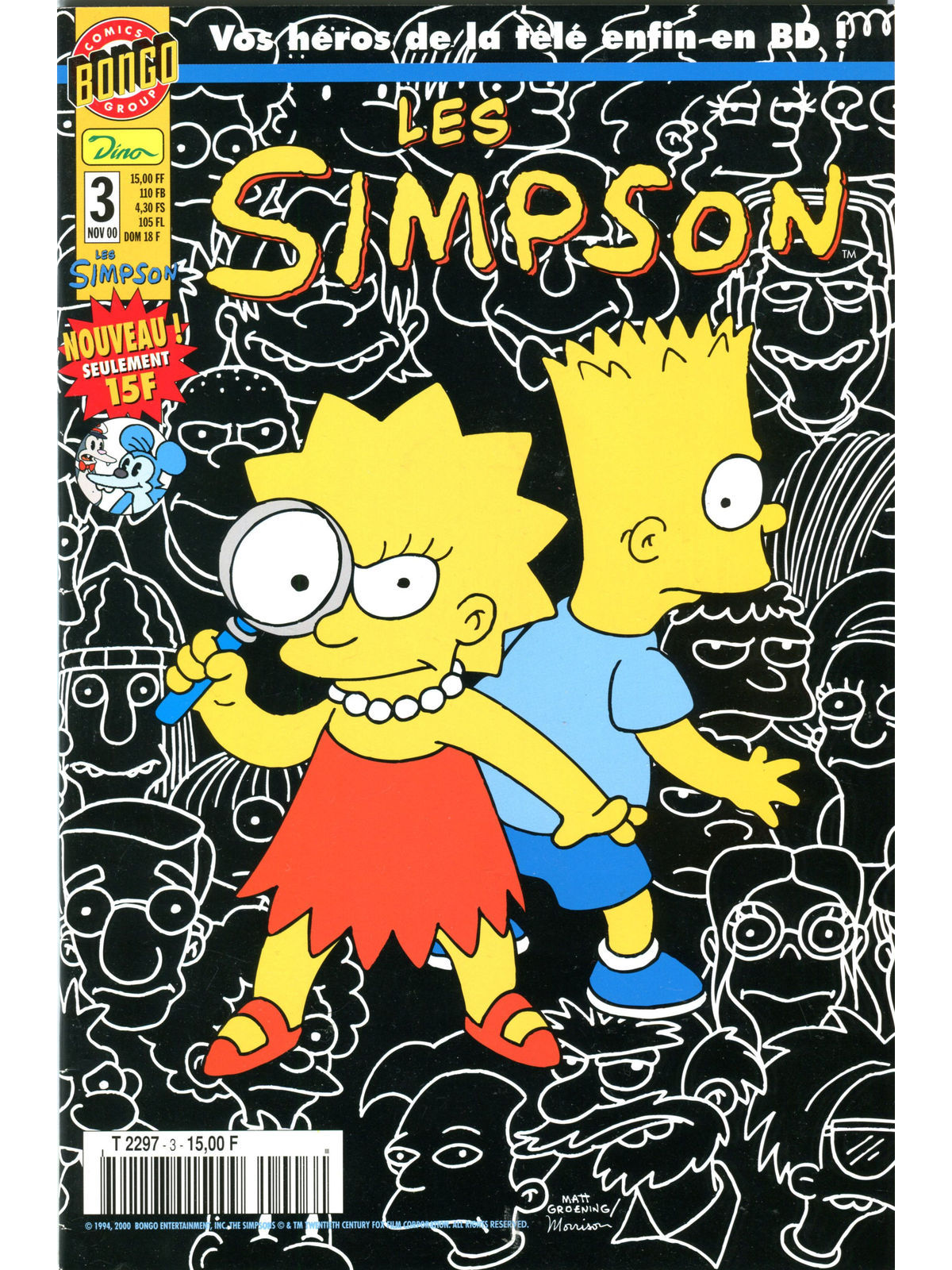 simpson (les) vos héros de la télé enfin en bd