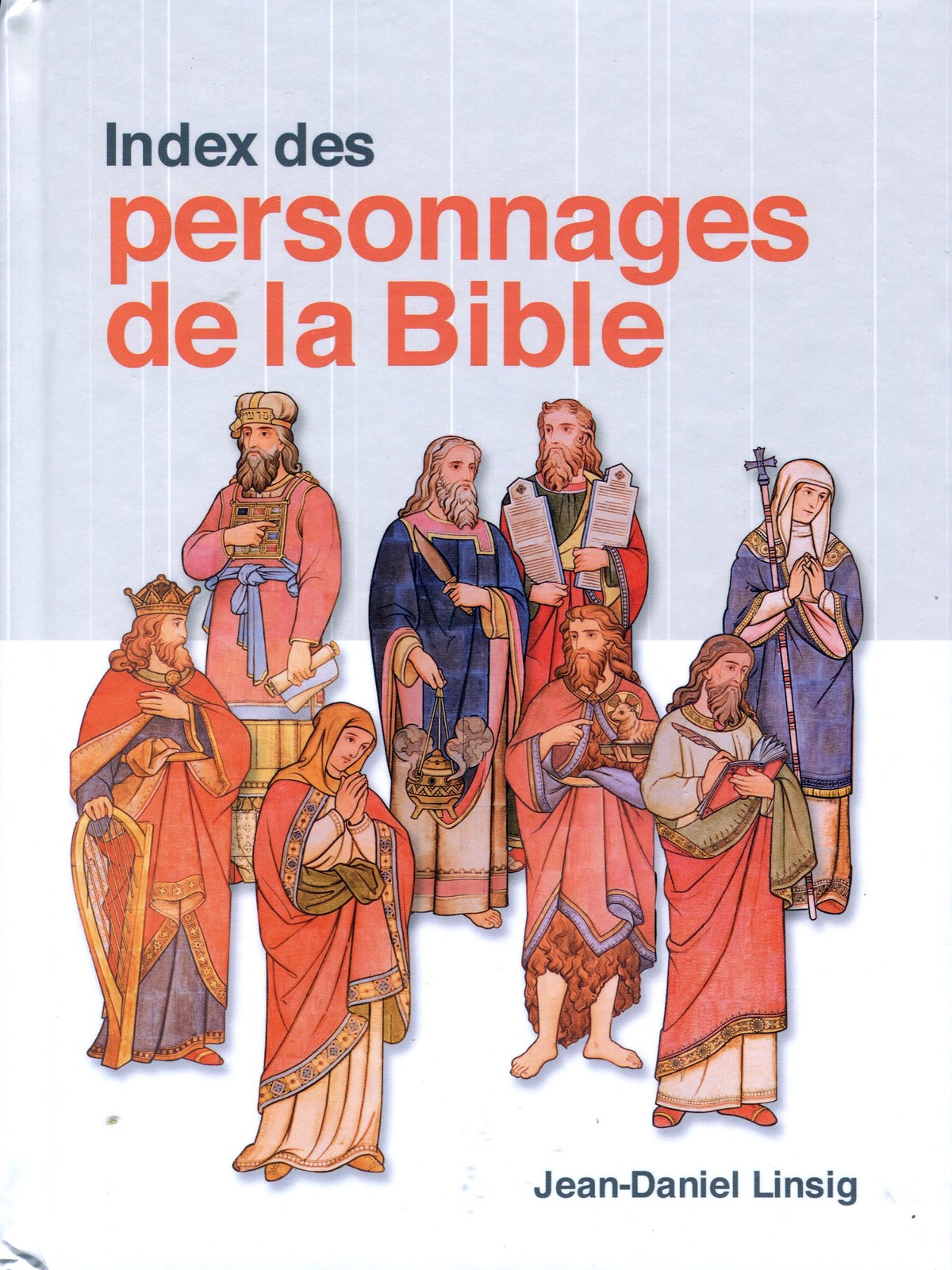 index des personnages de la bible