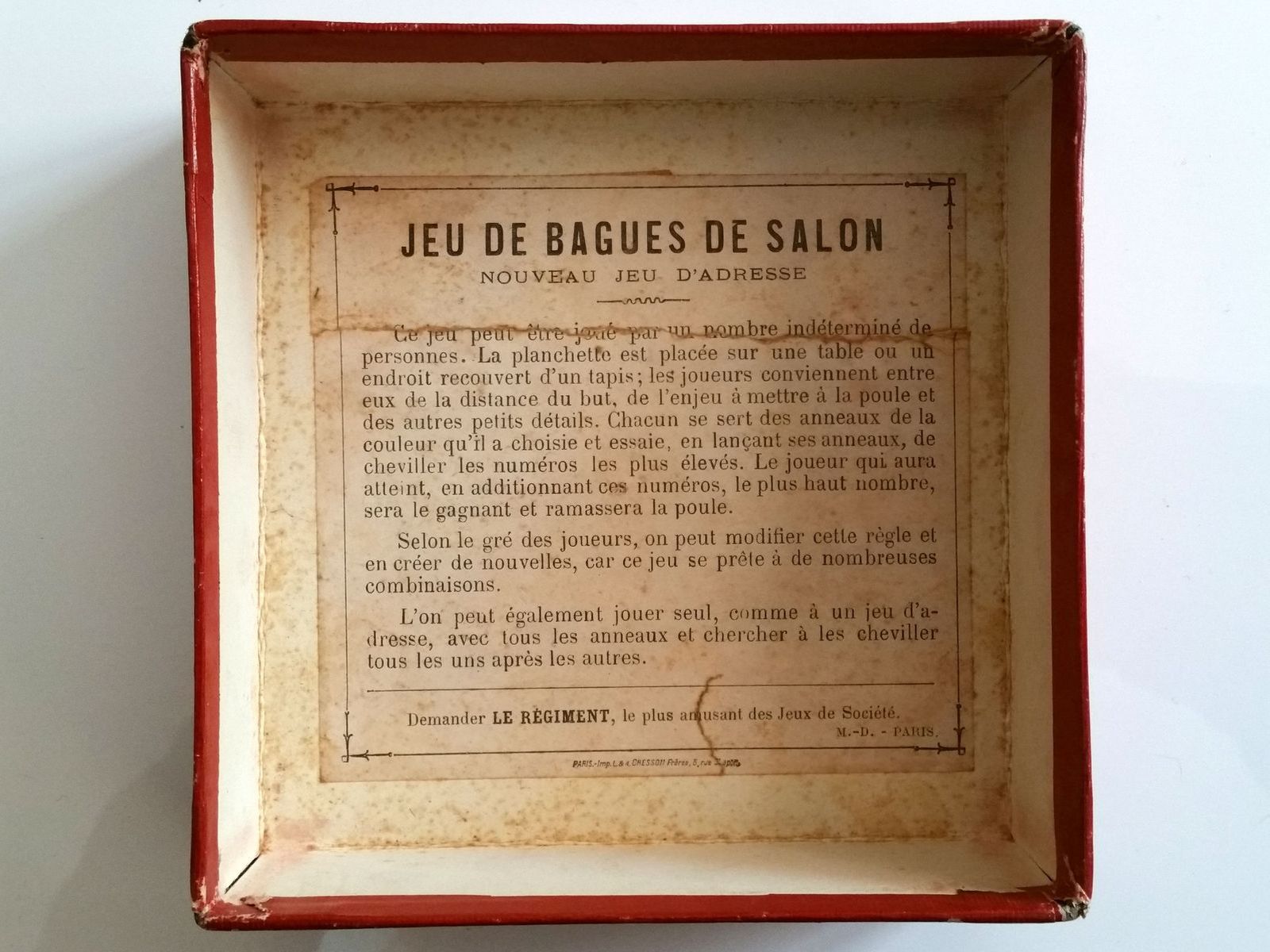 bagues de salon