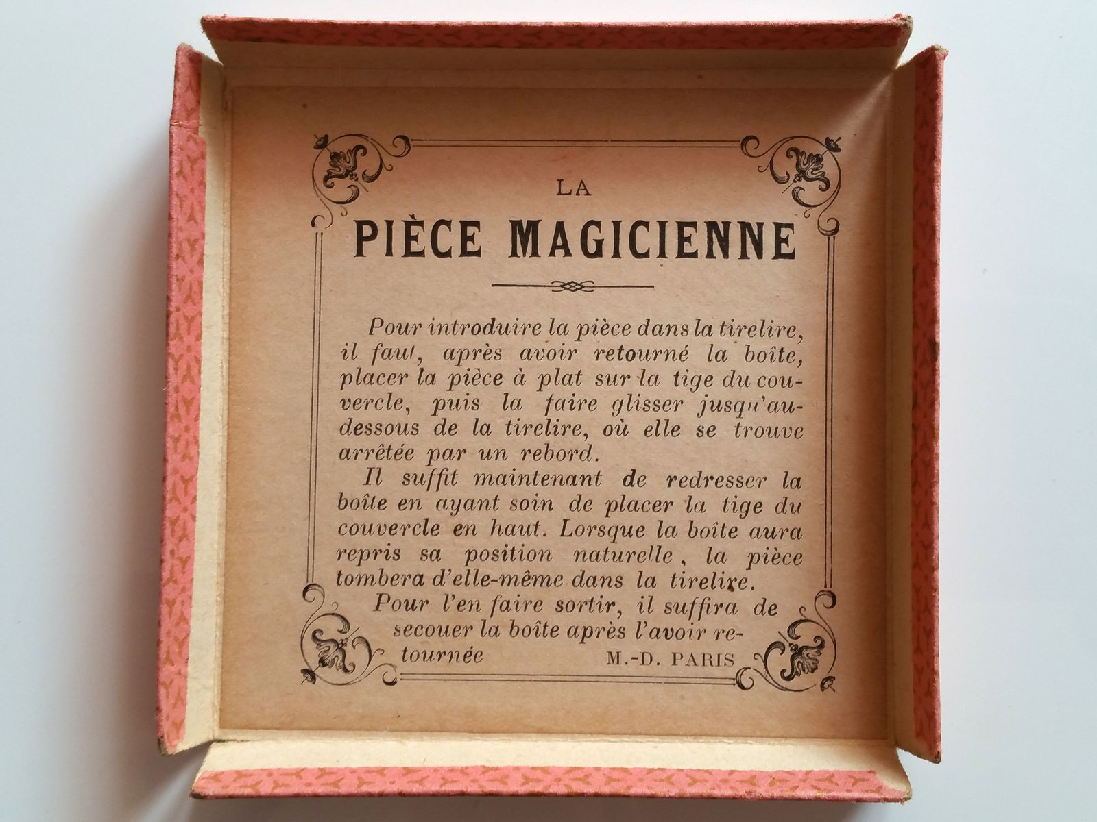 pièce magicienne