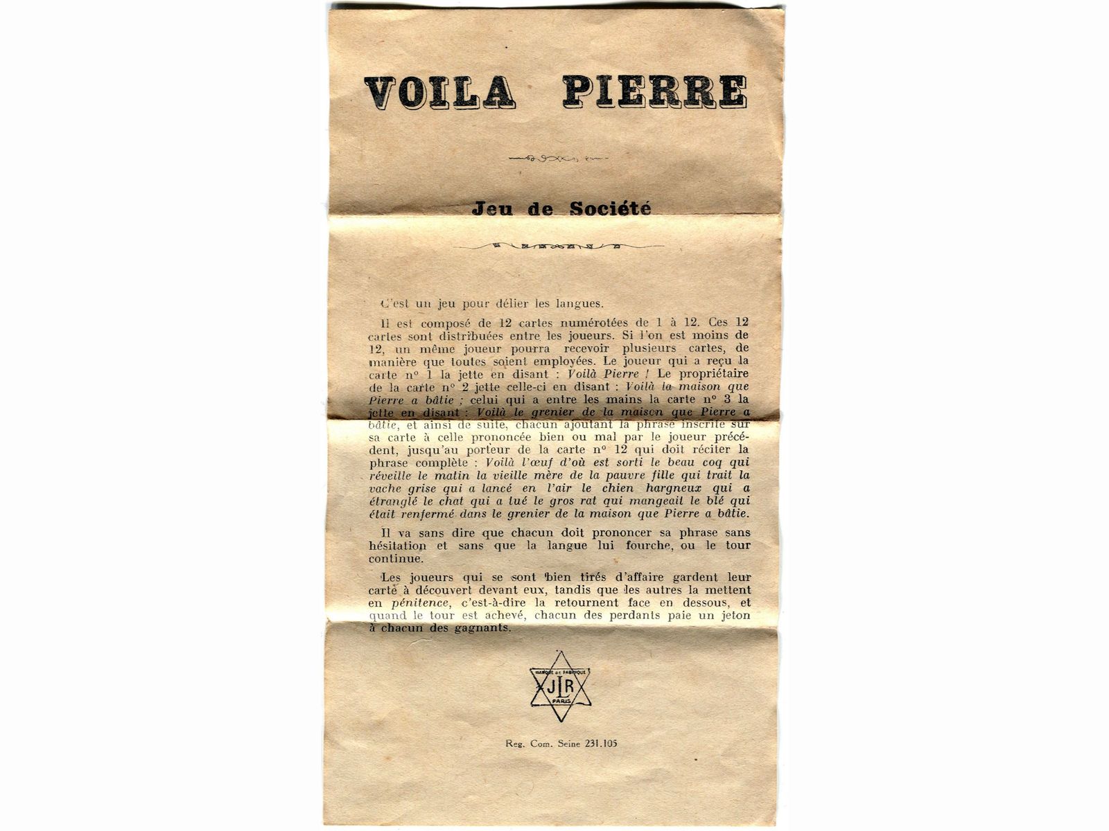 voilà pierre