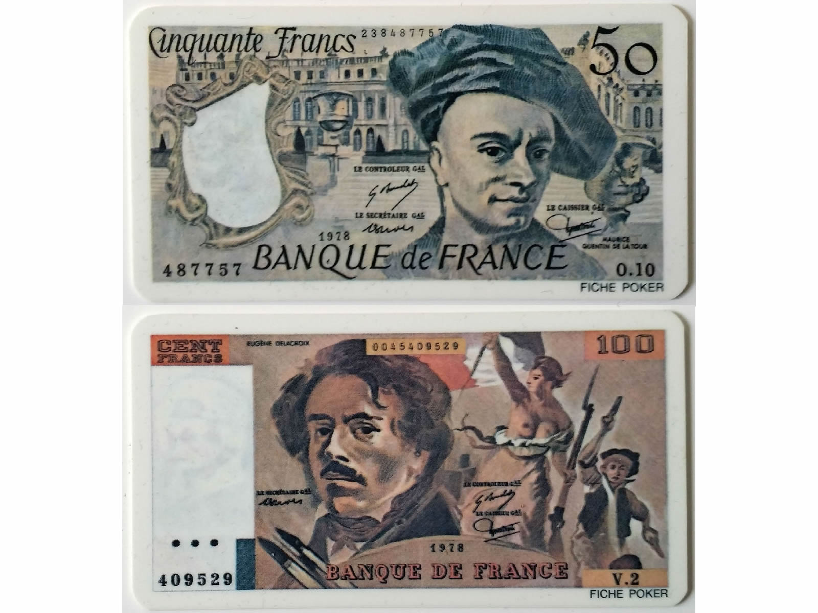 billets poker