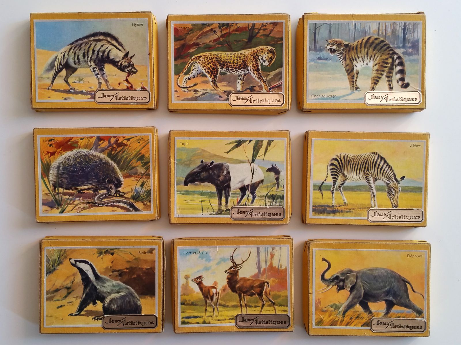 puzzle animaux