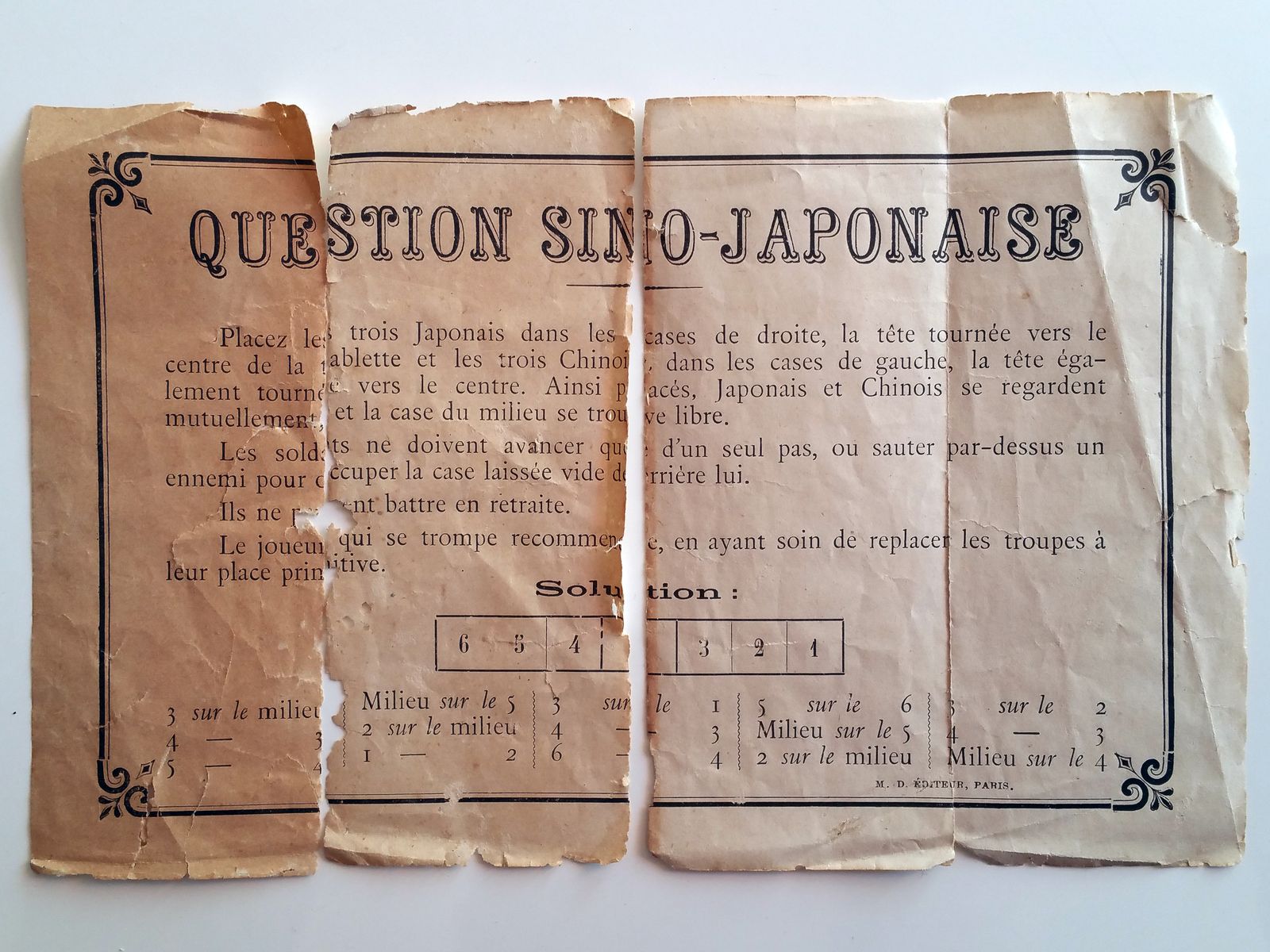 question sino japonaise