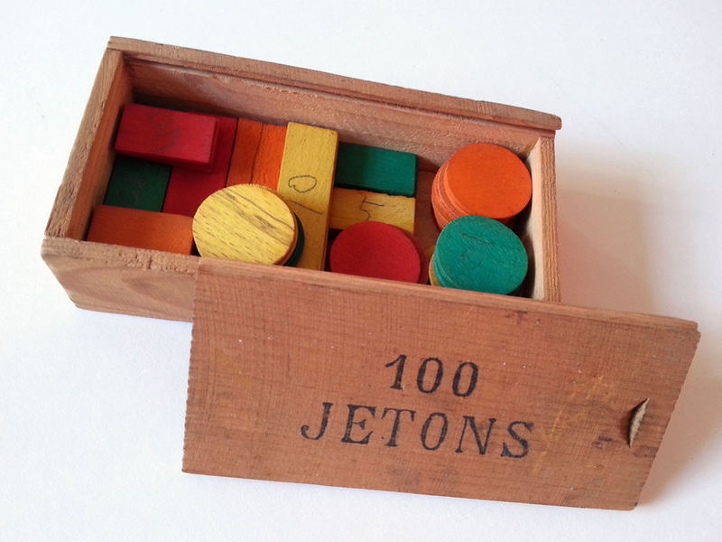 boite 100 jetons