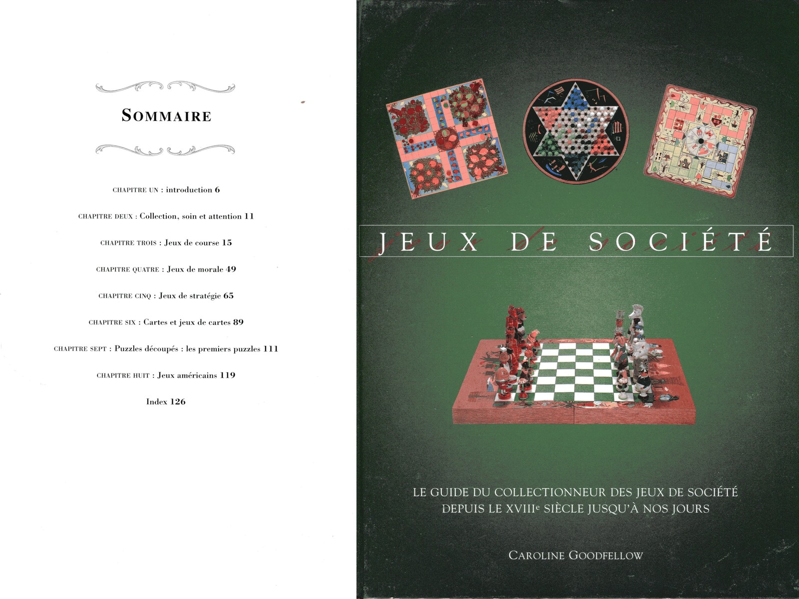 jeux de société XVIIIème à nos jours