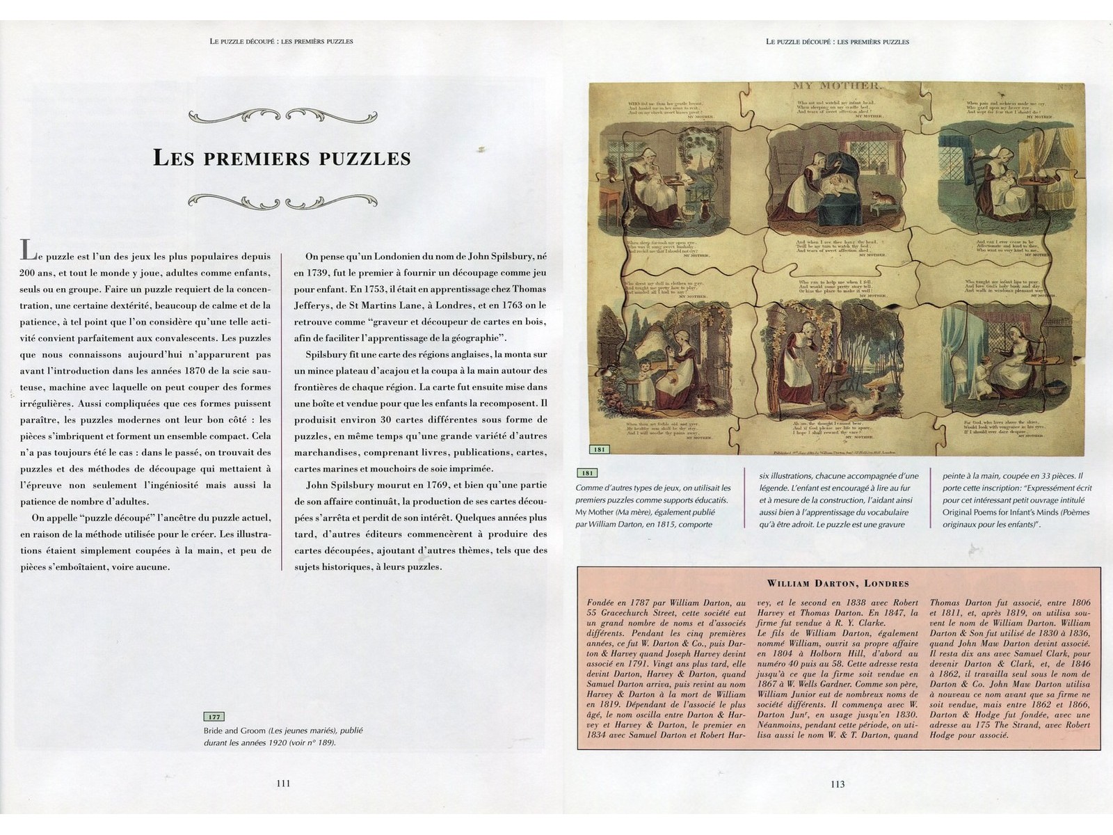 jeux de société XVIIIème à nos jours