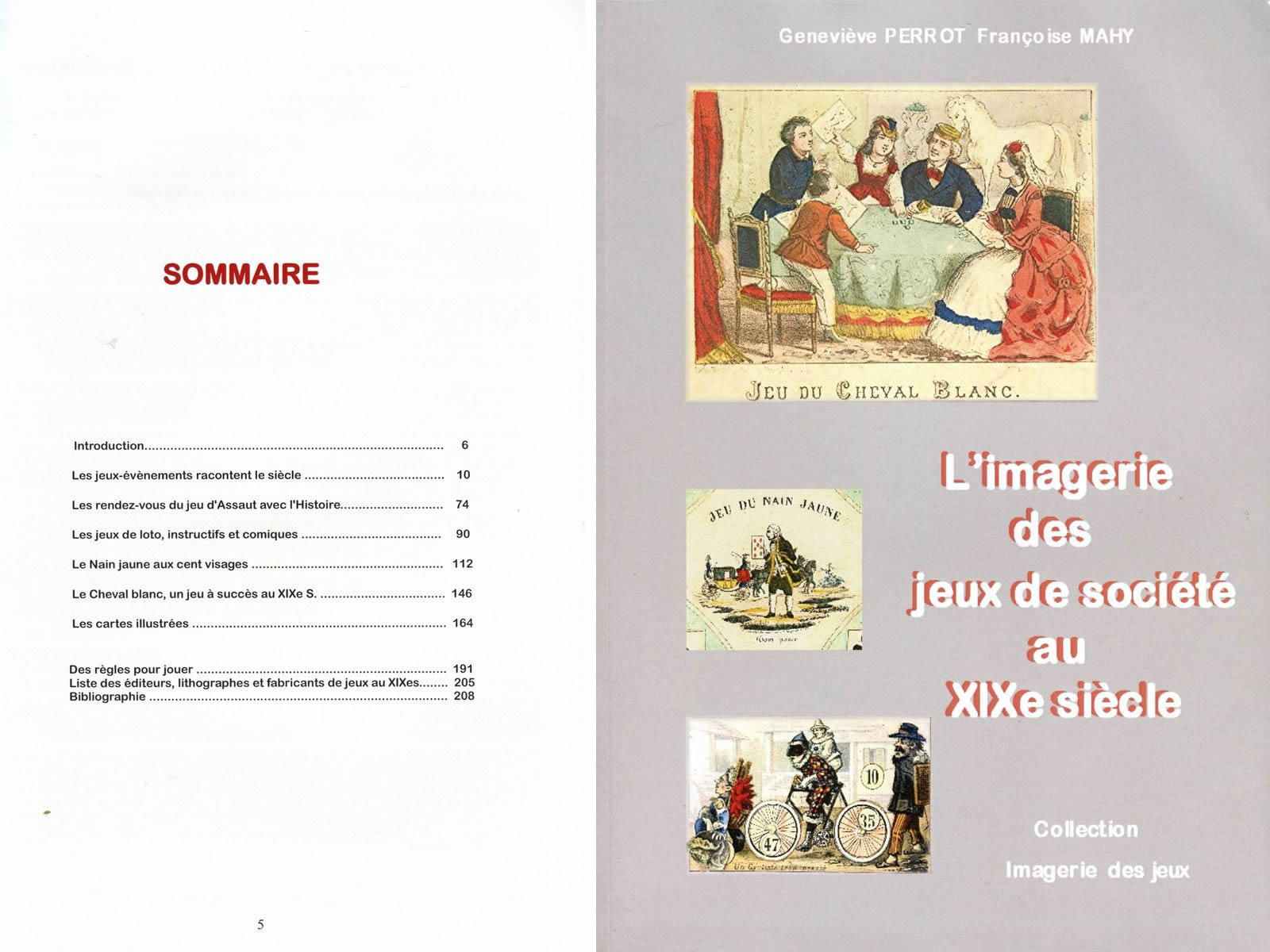 imagerie des jeux de société au XIX