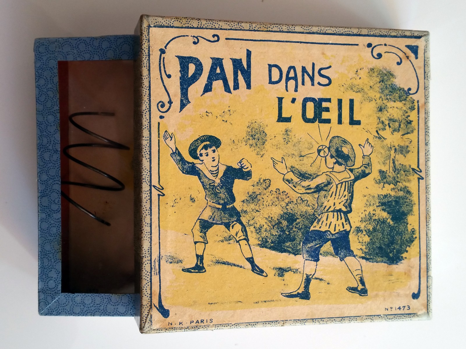 pan dans oeil