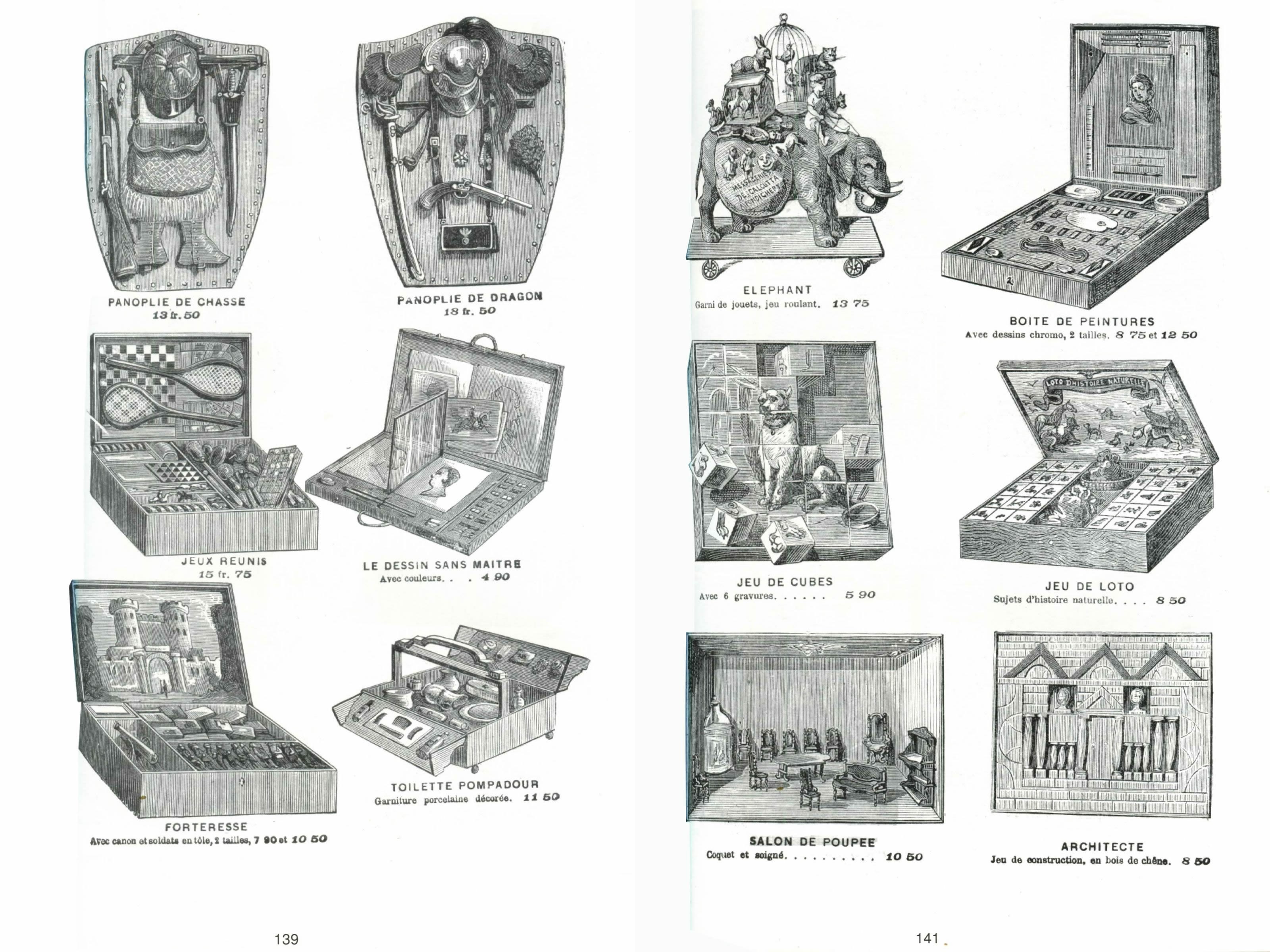 catalogue étrennes grands magasins T1 