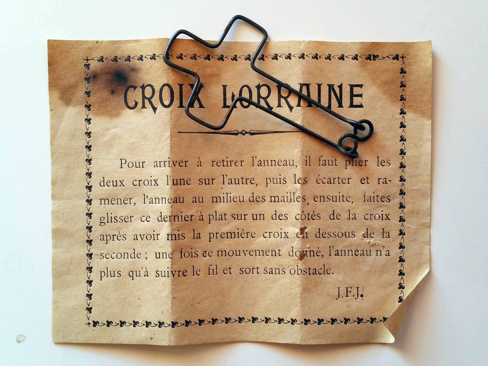 croix lorraine