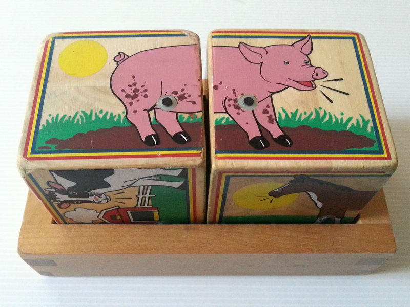 cube animaux