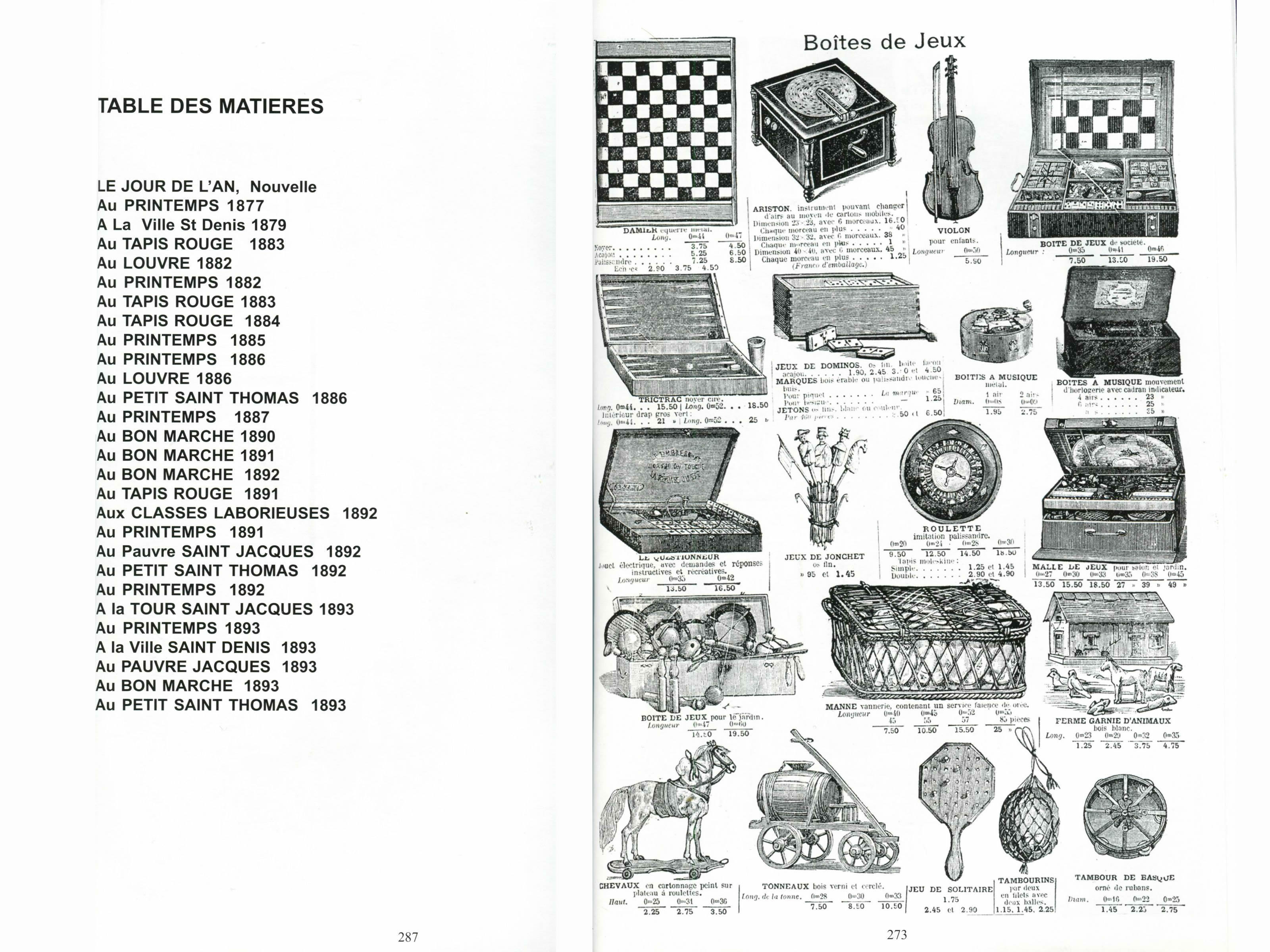 catalogue étrennes grands magasins T2 