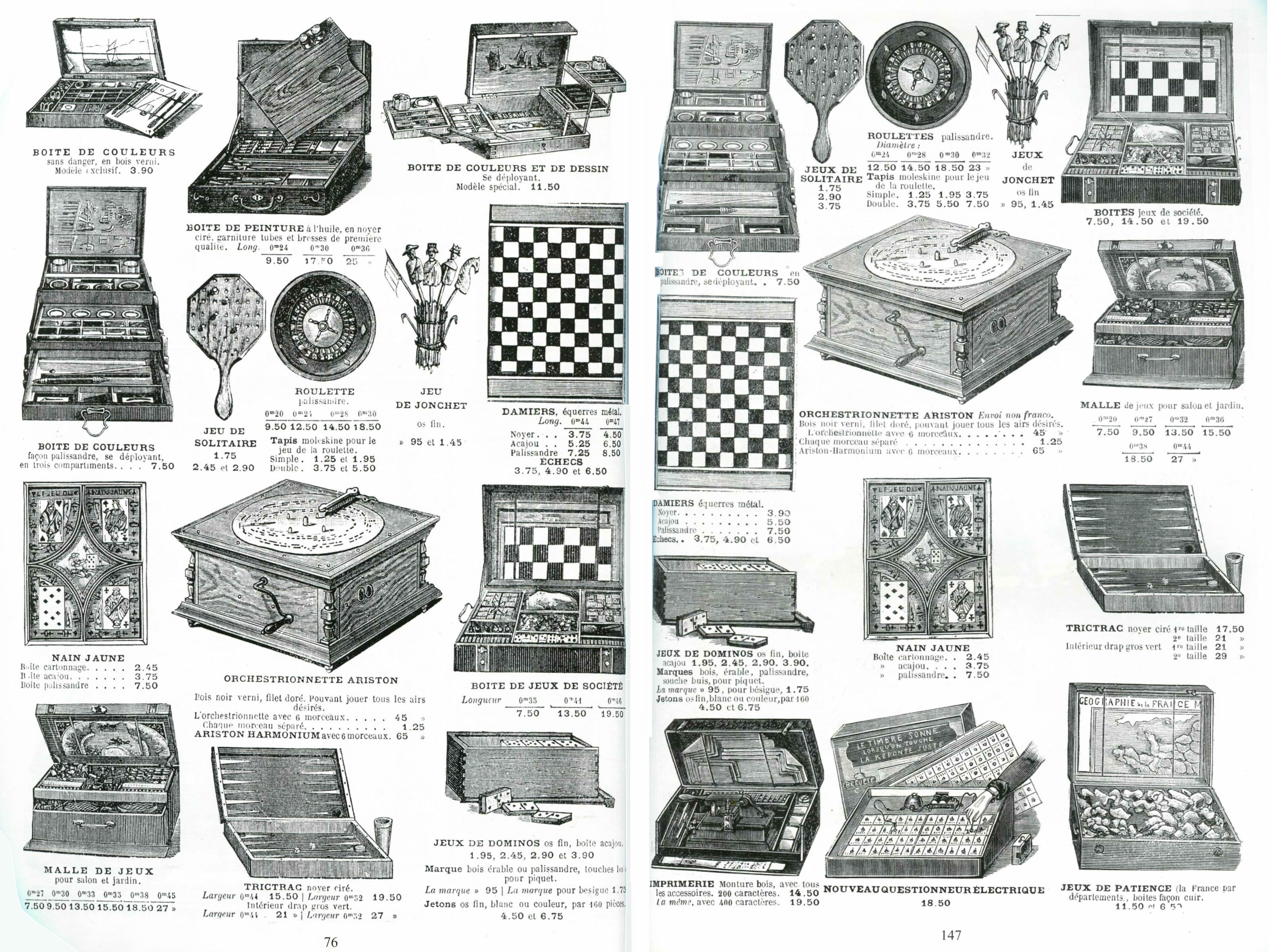 catalogue étrennes grands magasins T2 