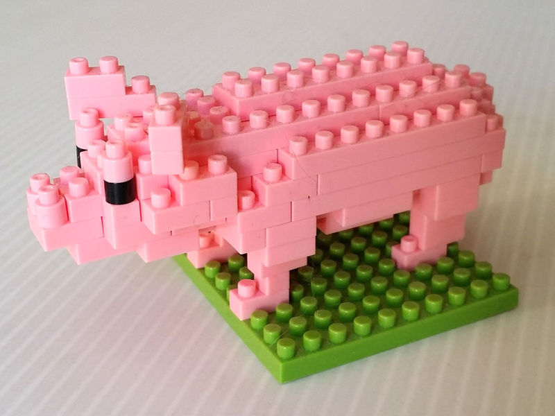 nanoblock cochon