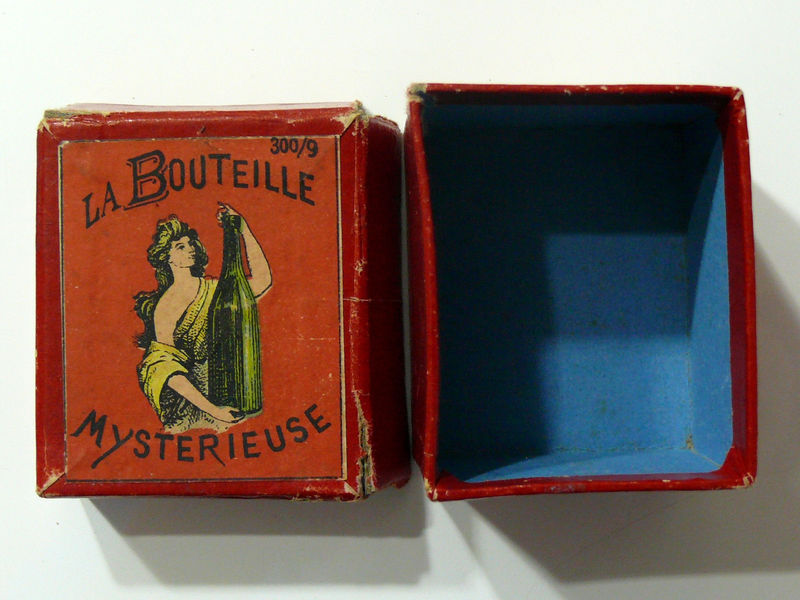 bouteille mystérieuse