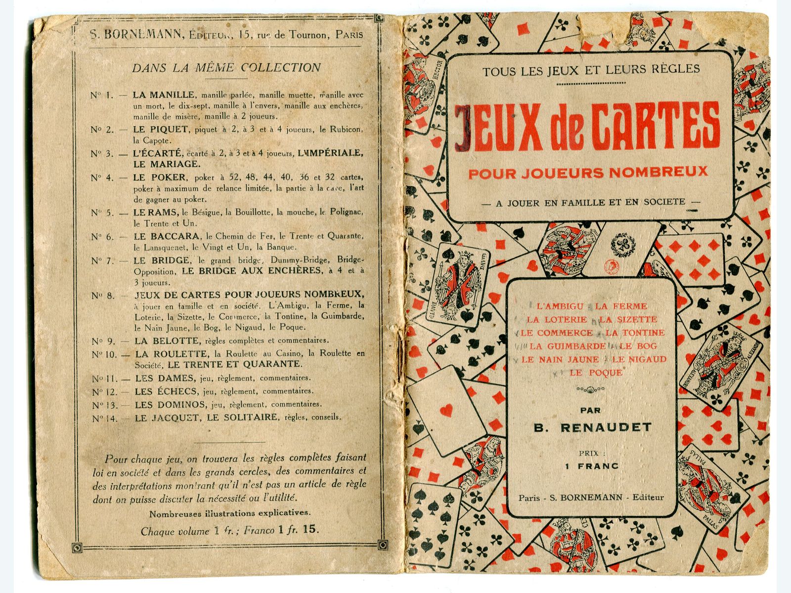 jeu de cartes pour joueurs nombreux