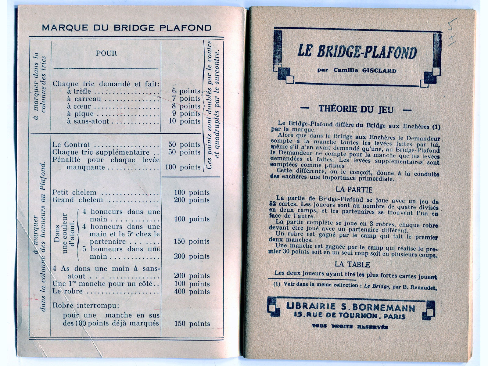 bridge plafond