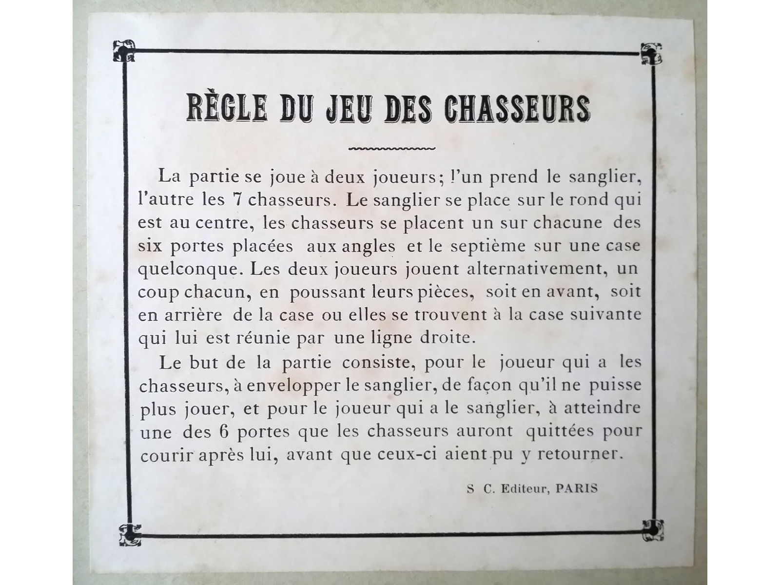 chasseurs