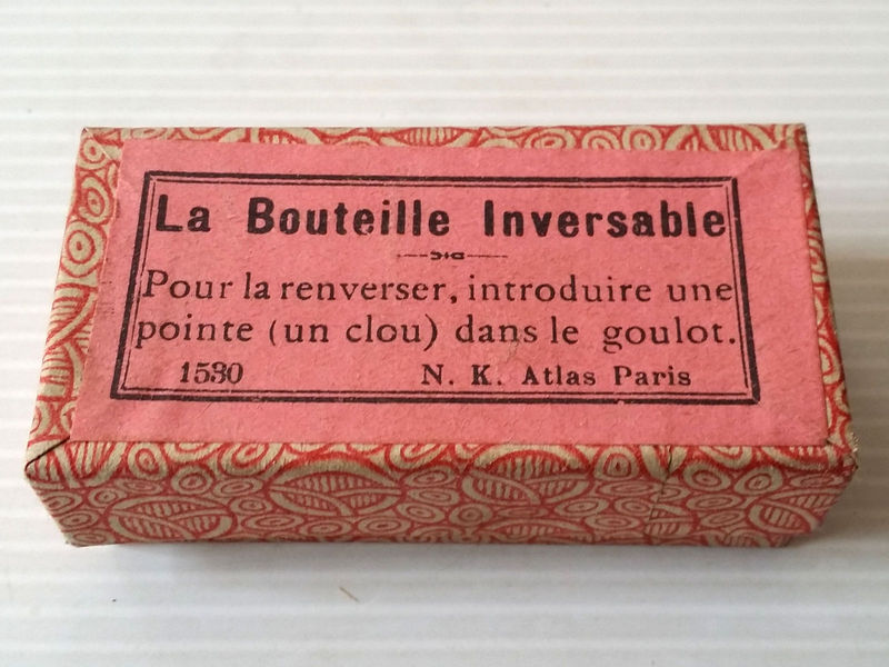 bouteille inversable