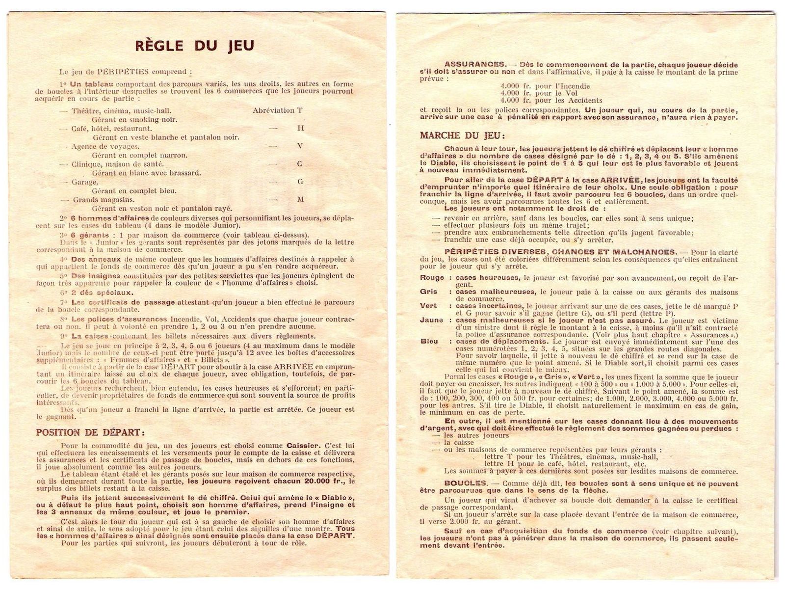 péripéties