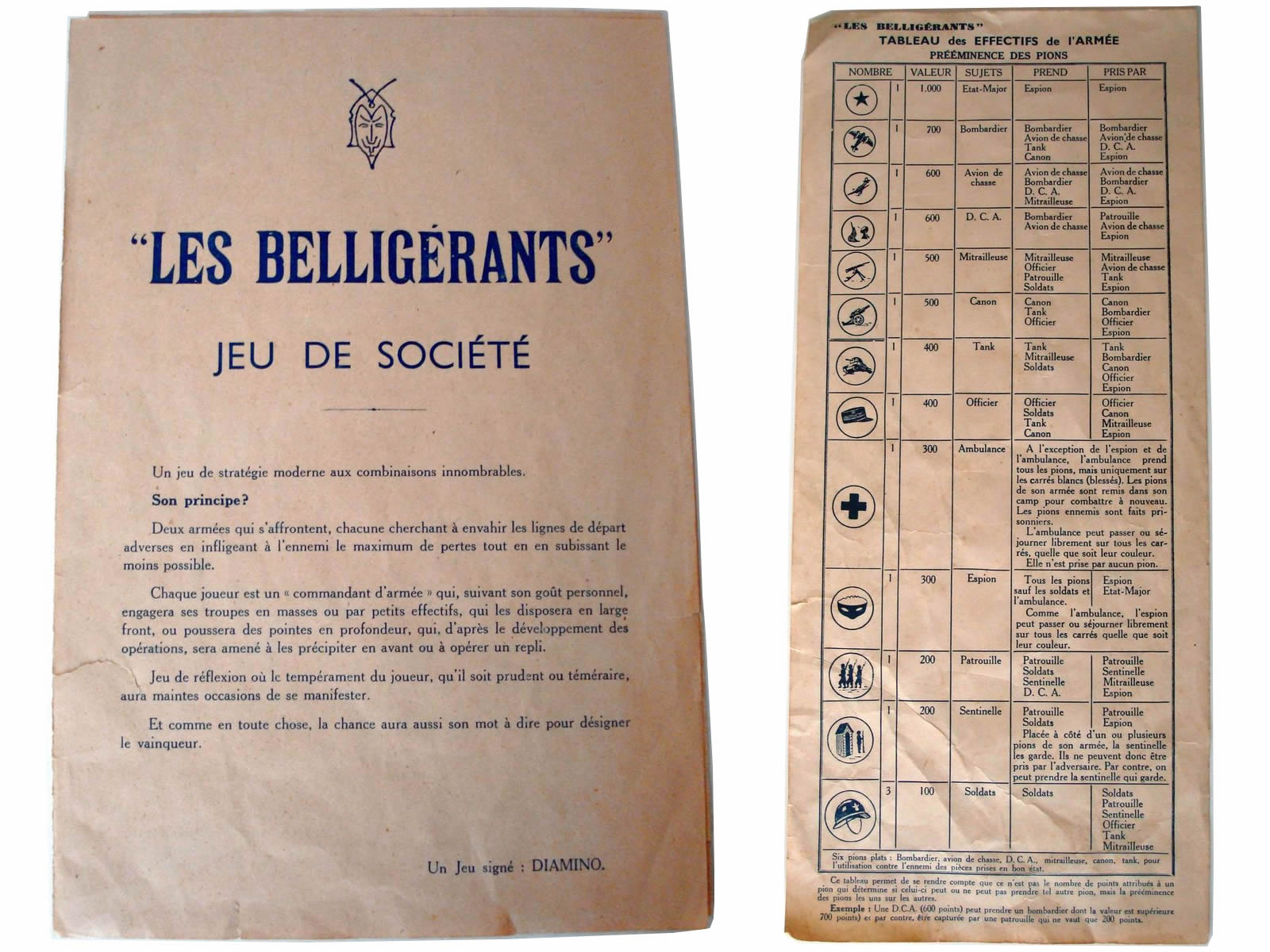 belligérants