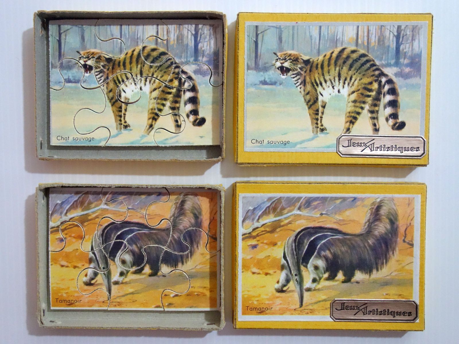 puzzle animaux