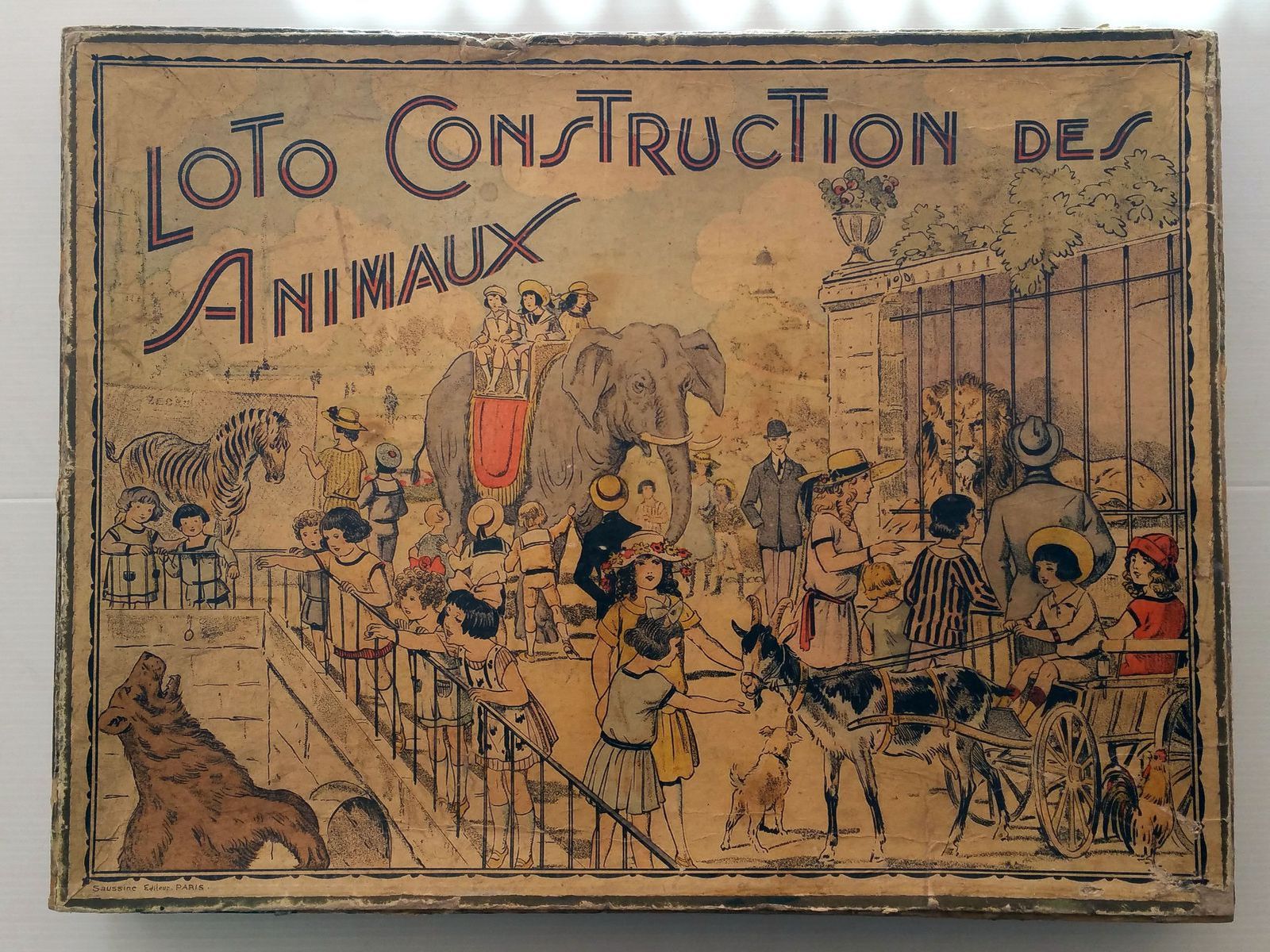 loto construction des animaux