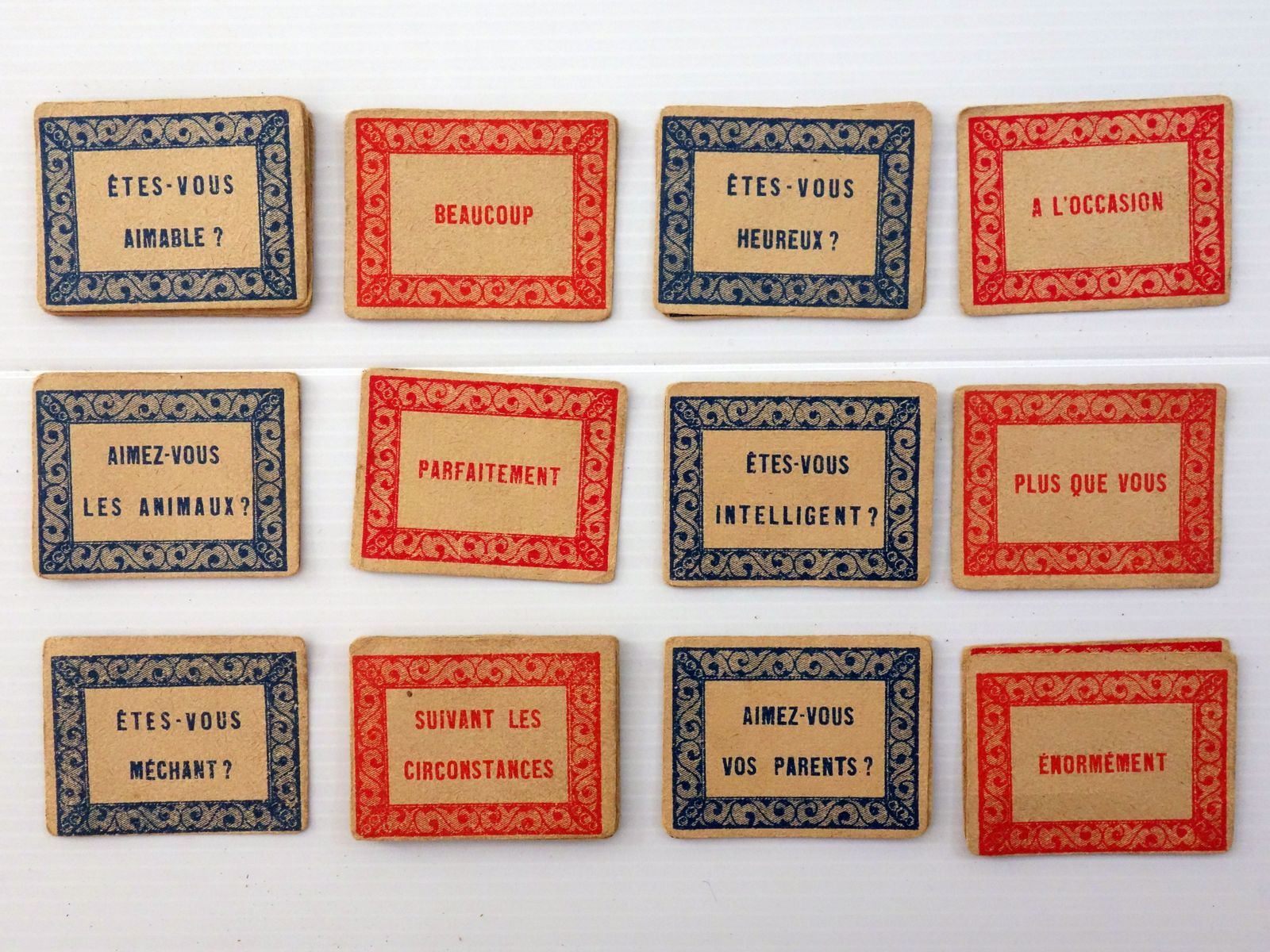 cartes divinatoires