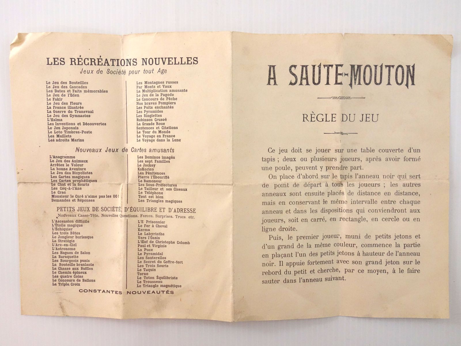saute mouton
