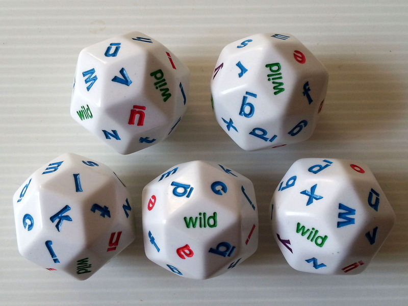 dé 30 faces lettres