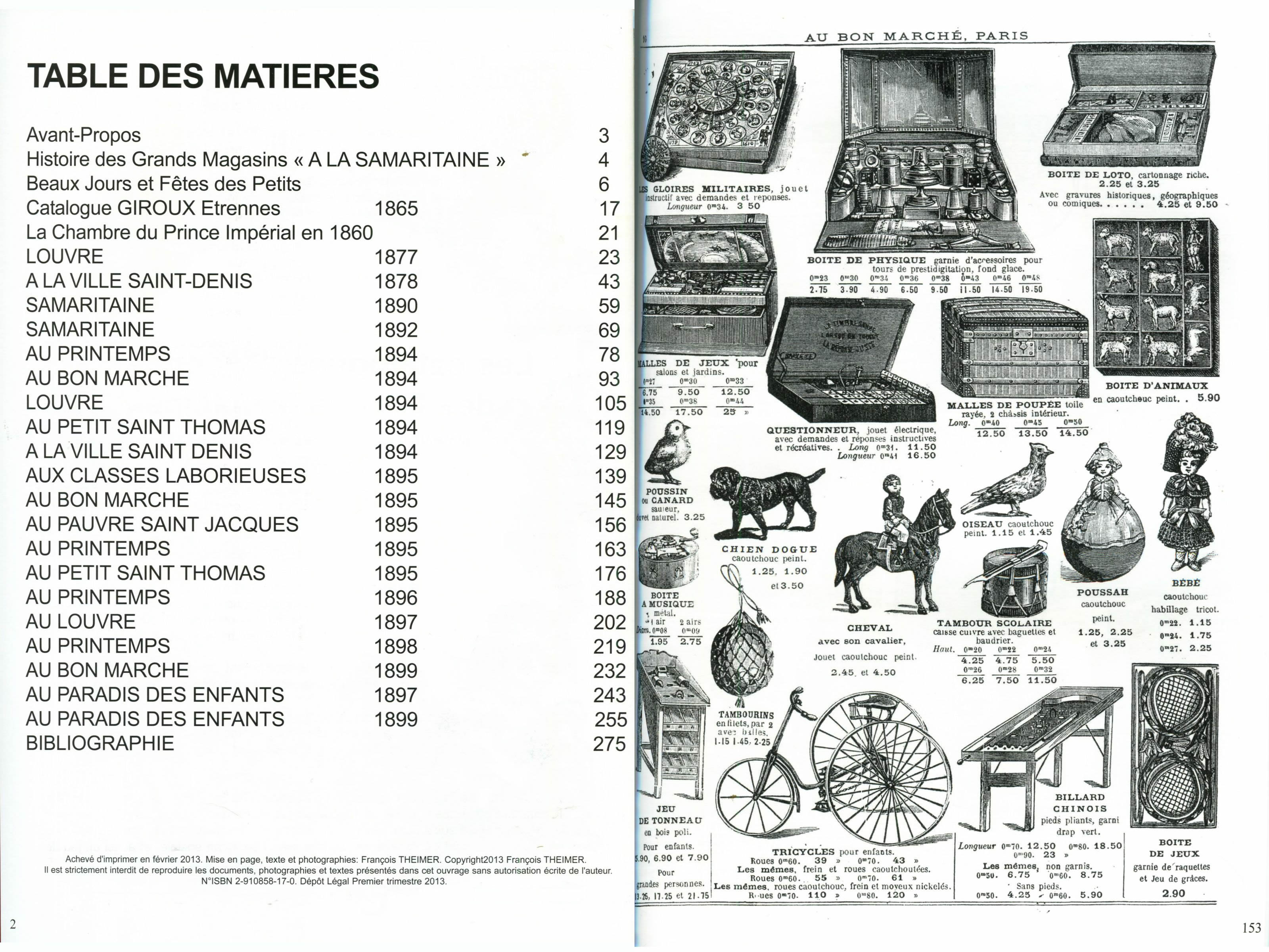 catalogue étrennes grands magasins T3 