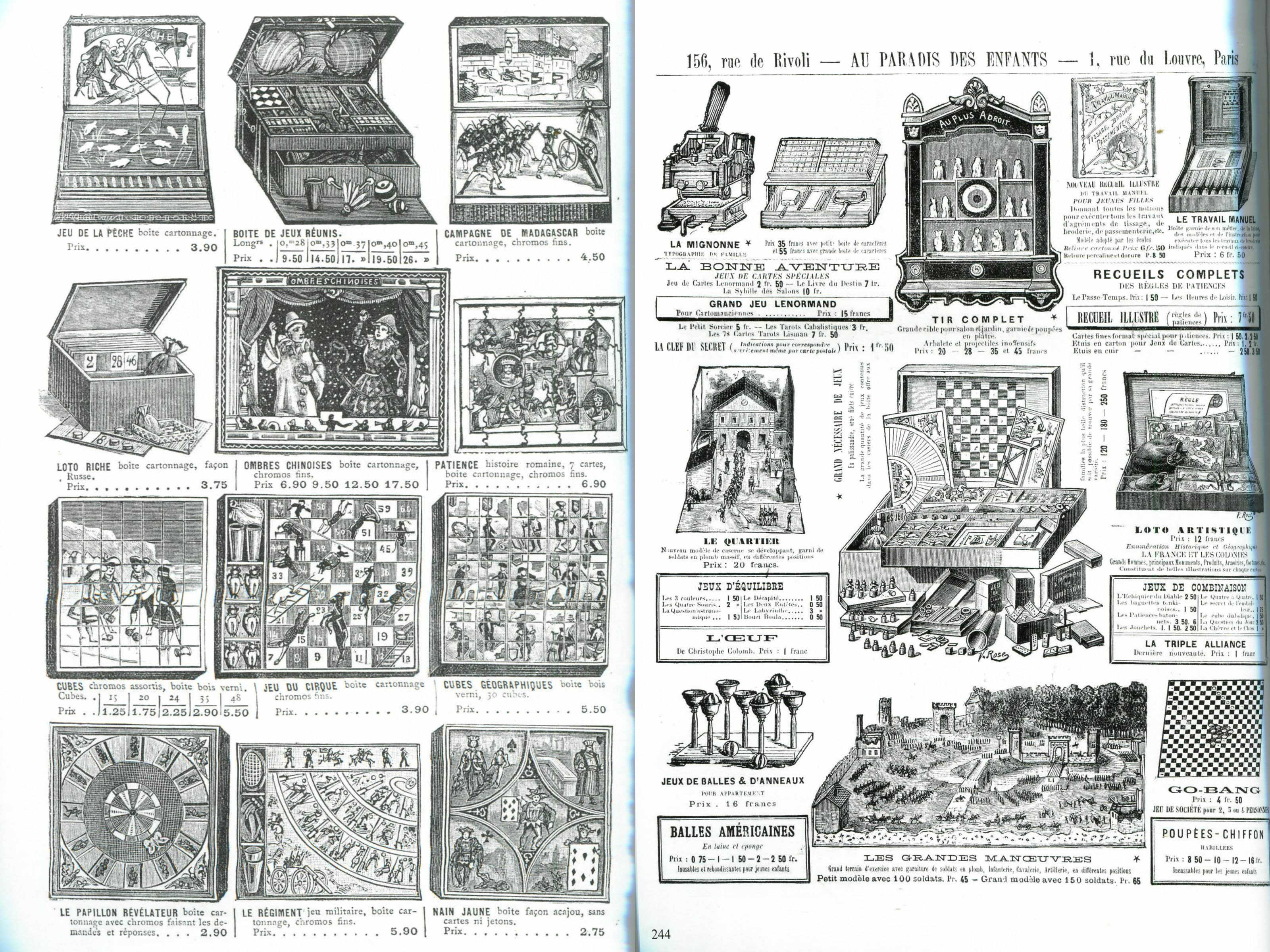 catalogue étrennes grands magasins T3 