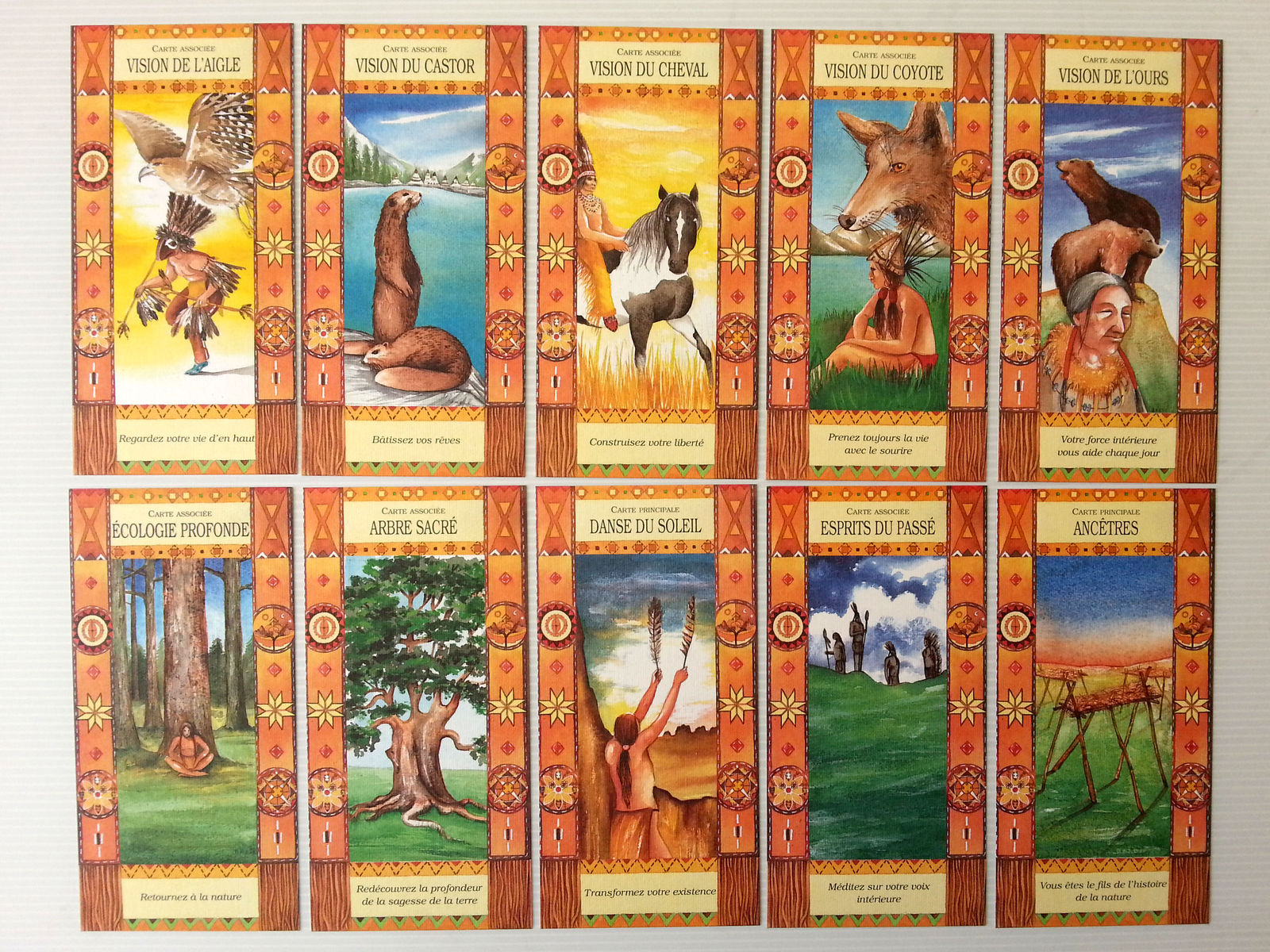 tarot indiens amérique