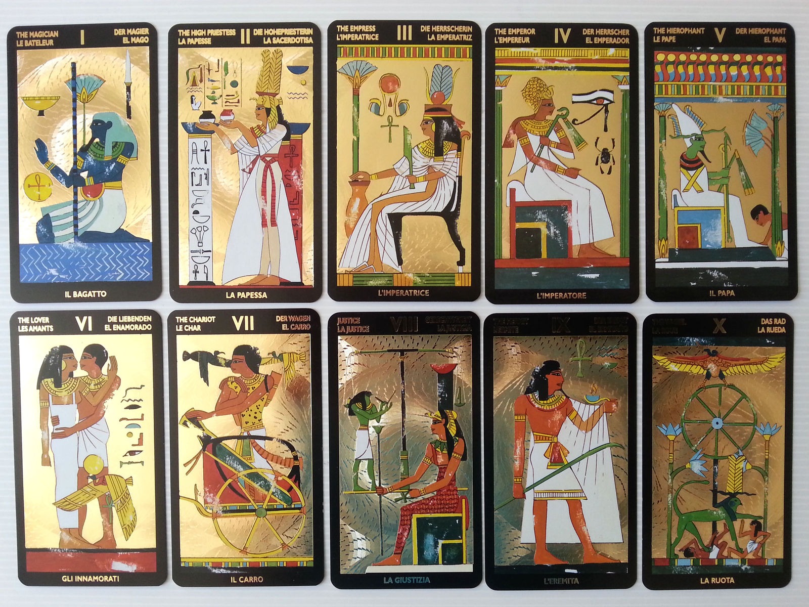 tarot égyptien