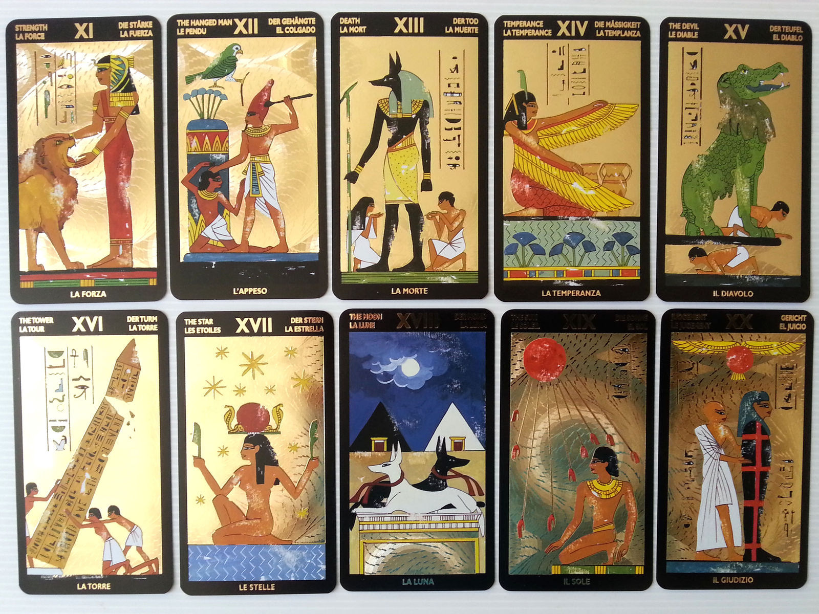 tarot égyptien