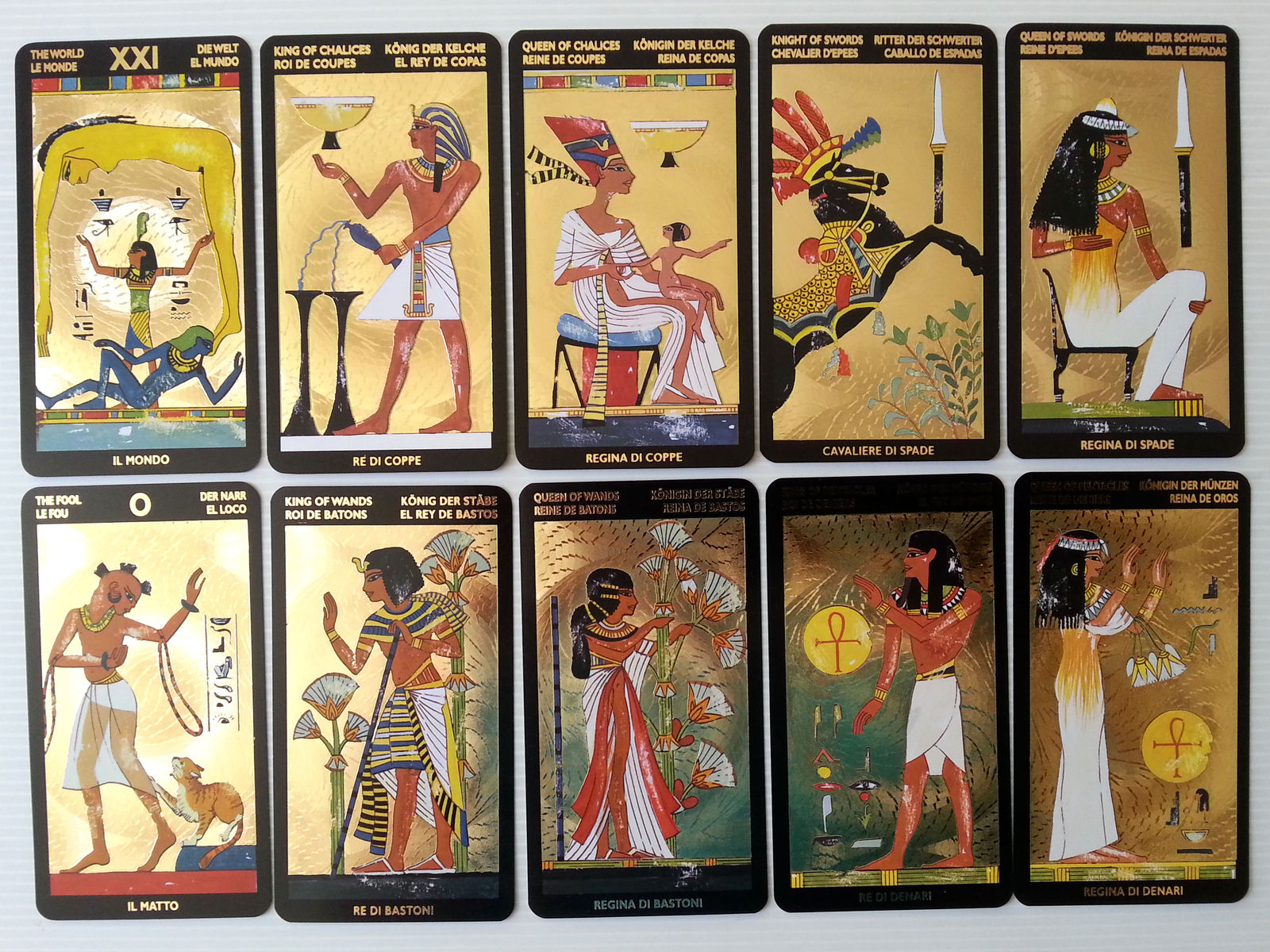 tarot égyptien