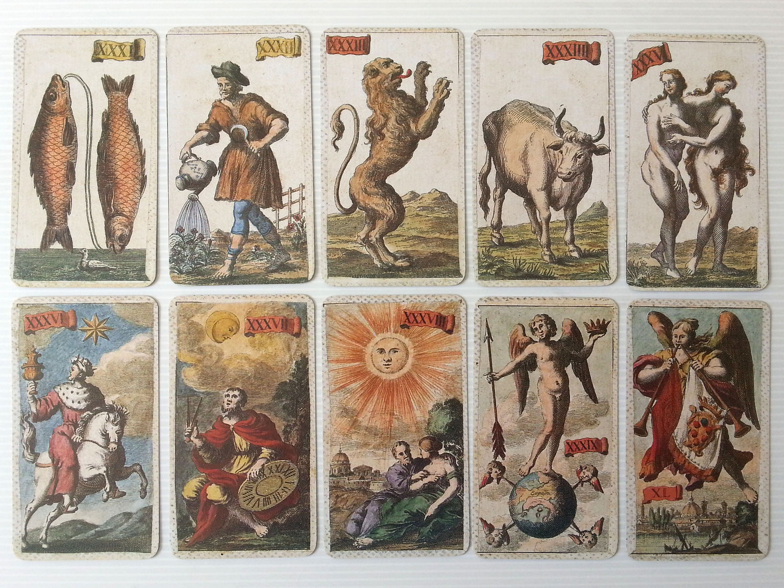tarot minchiate