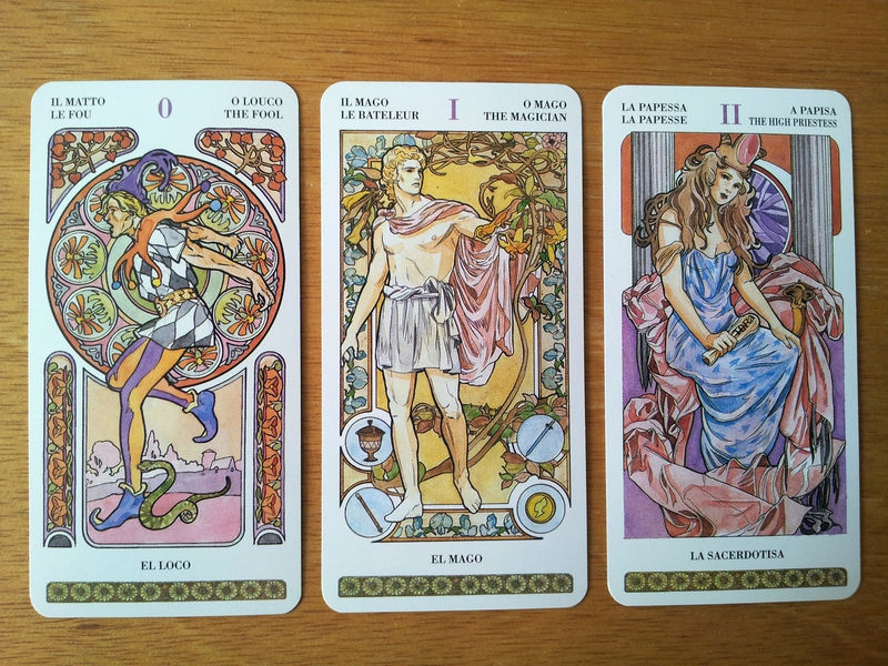tarot art nouveau