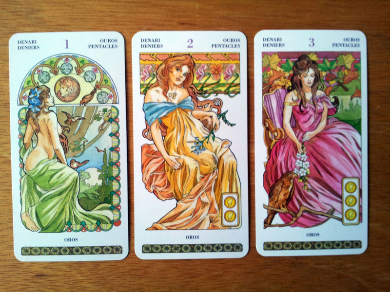 tarot art nouveau