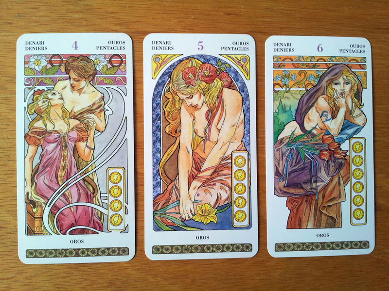 tarot art nouveau