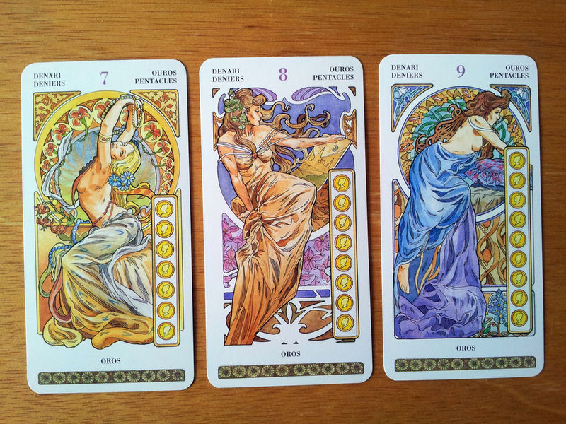 tarot art nouveau