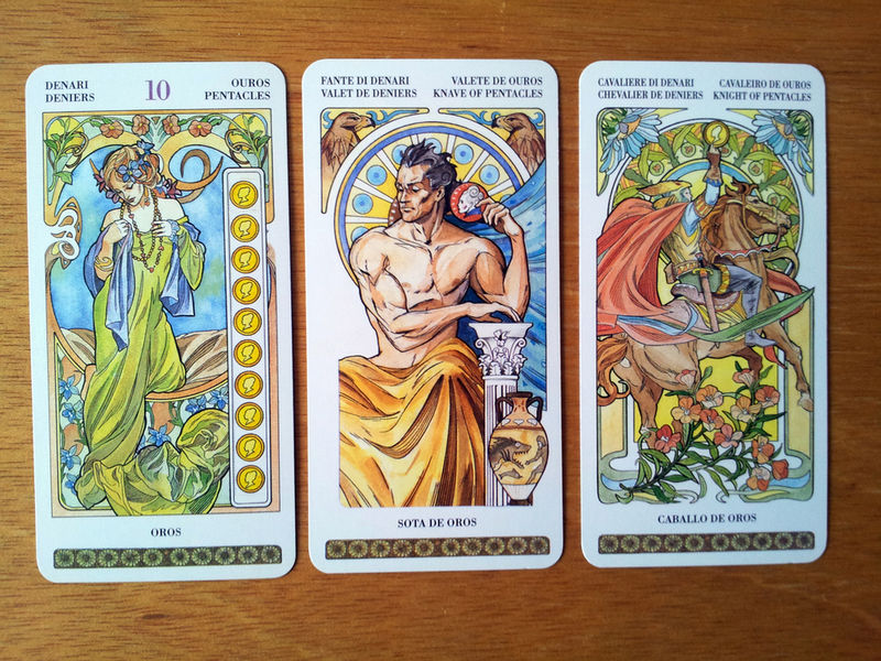 tarot art nouveau
