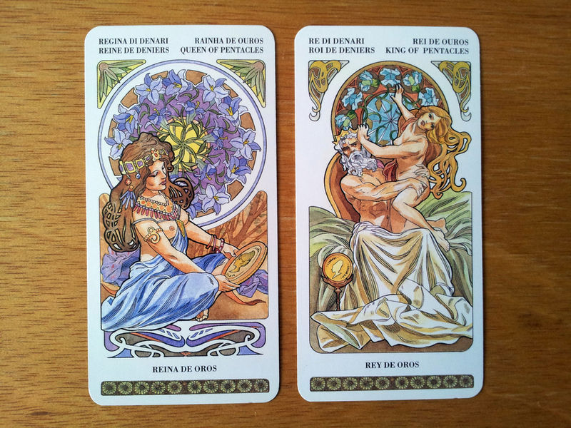 tarot art nouveau