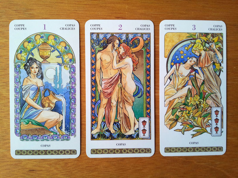 tarot art nouveau