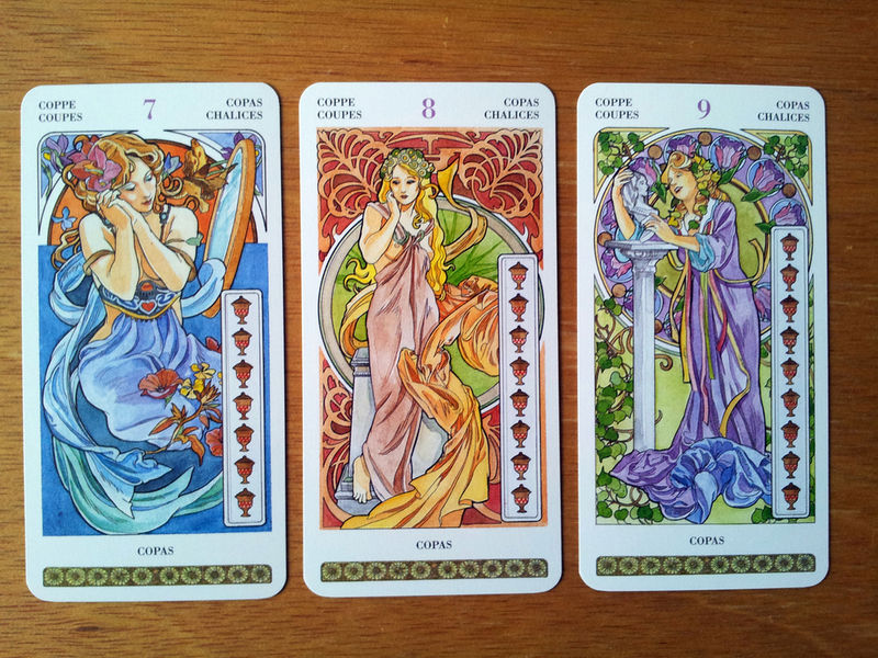 tarot art nouveau