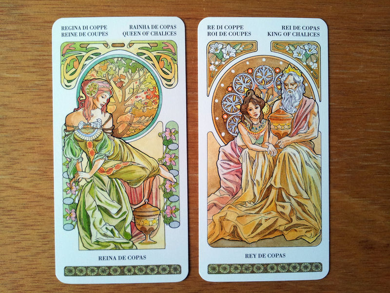 tarot art nouveau