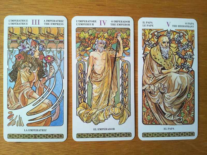 tarot art nouveau