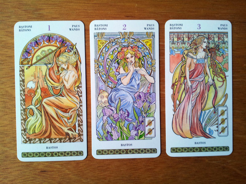 tarot art nouveau
